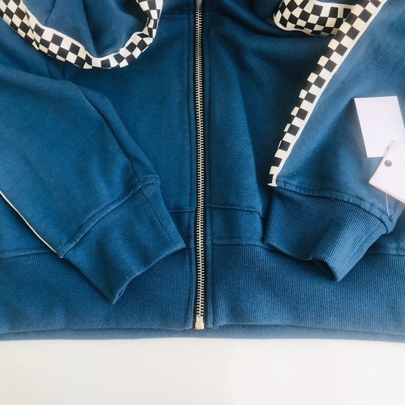 NWT Sovereign Code Los Angeles Full Zip Blue Hoodie Sweat-Shirt Jacket /Large - Picture 7 of 11